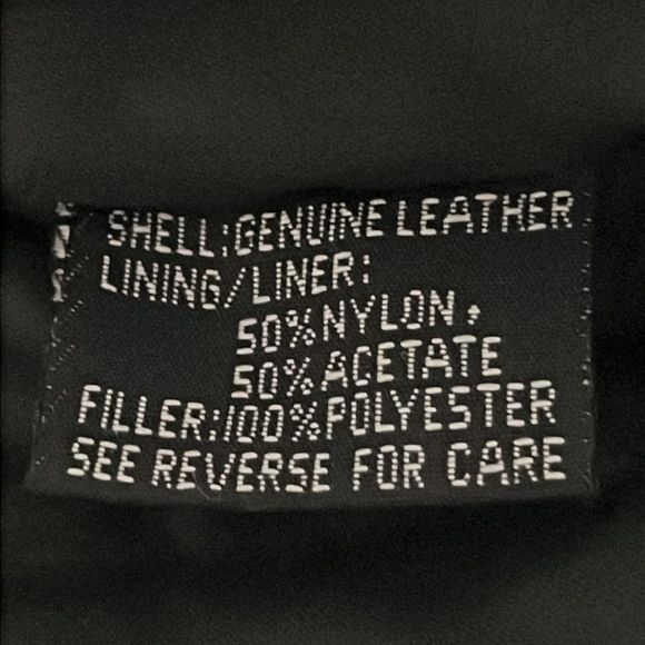 Classic Black Leather Jacket - Picture 10 of 11